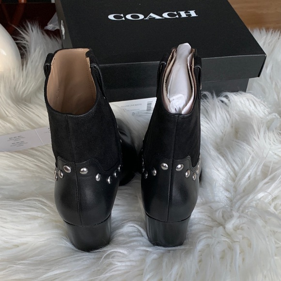 🤠COACH PAULINE STUDDED BOOTIE🤠 - Picture 3 of 13